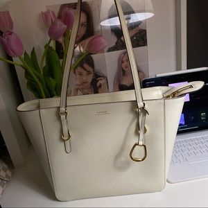 RALPH LAUREN Medium Leather Tote